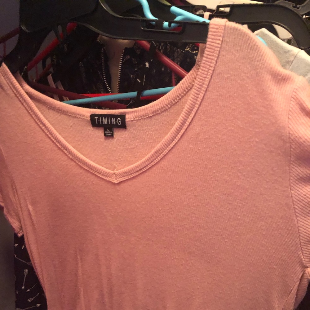 V-neck top